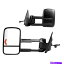 USߥ顼 ɥ饤СȽʤΥѥŬ礹2015-2016 GMC Sierra 2500 Driver And Passenger Side Power Towing Mirrors Fits 2015-2016 GMC Sierra 2500