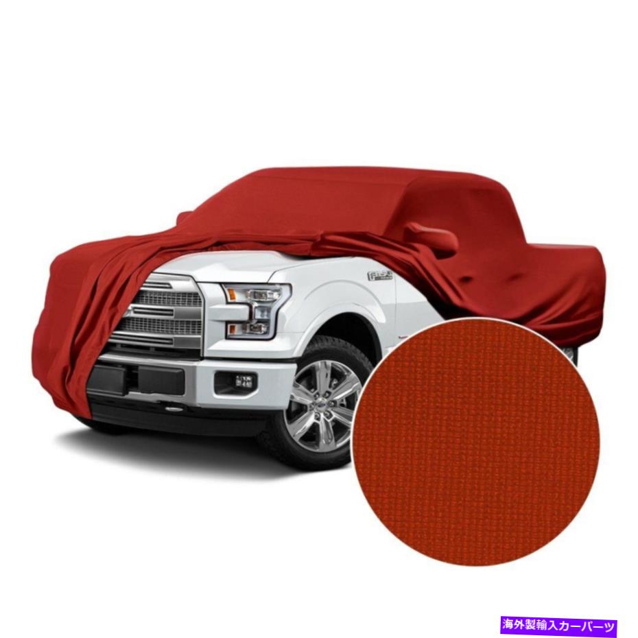 カーカバー フォードF-150 75-79サテンストレッチ屋内アドレナリン赤いカスタムカーカバー For Ford F-150 75-79 Satin Stretch Indoor Adrenaline Red Custom Car Cover