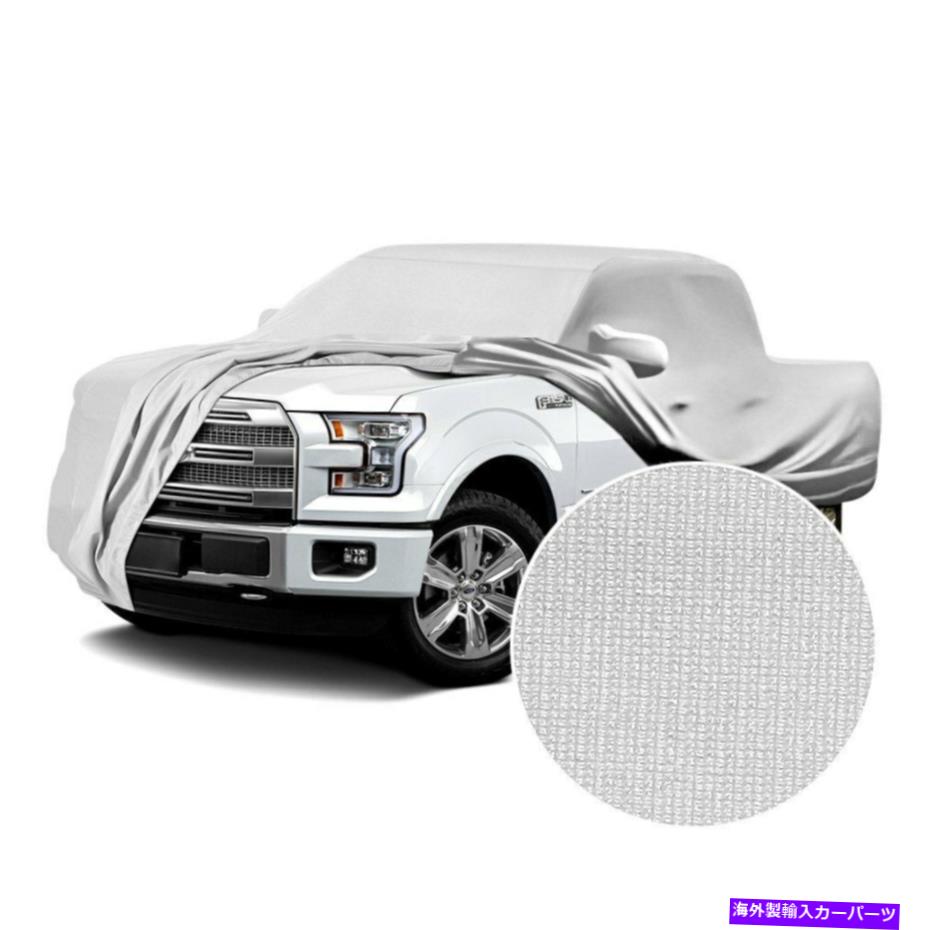 С å00-04ƥ󥹥ȥåѡۥ磻ȥ५С For Dodge Dakota 00-04 Satin Stretch Indoor Pearl White Custom Car Cover