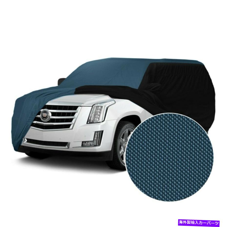 カーカバー Isuzu Amigo 98カバーストームプルーフブルーカスタムカーカバーWブラックサイド For Isuzu Amigo 98 Coverking Stormproof Blue Custom Car Cover w Black Sides