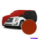 カーカバー カバーサテンストレッチ屋内アドレナリン赤いカスタムカーカバーWブラックサイド Coverking Satin Stretch Indoor Adrenaline Red Custom Car Cover w Black Sides