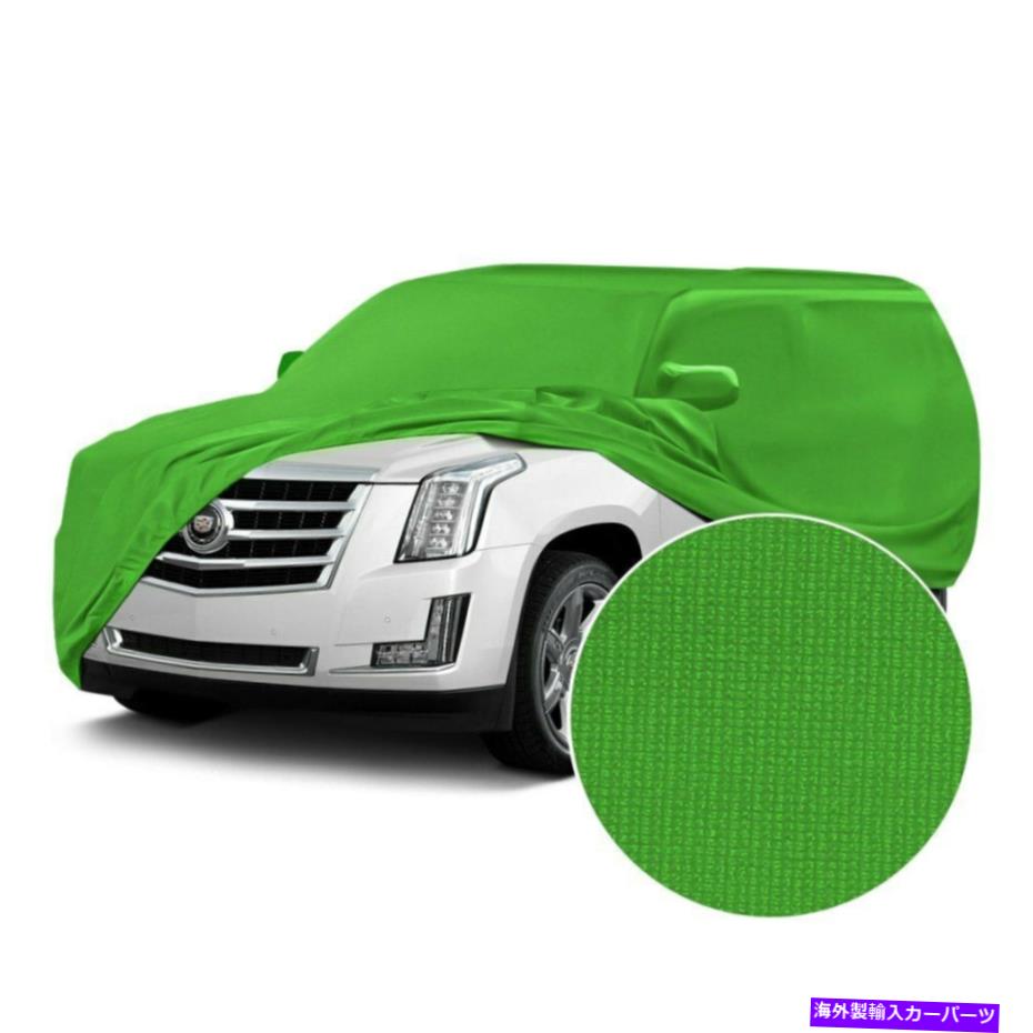 カーカバー フォードエクスペディション00-02サテンストレッチ屋内相乗効果グリーンカスタムカーカバー For Ford Expedition 00-02 Satin Stretch Indoor Synergy Green Custom Car Cover