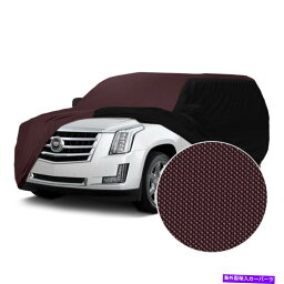 カーカバー シボレートラック58カバーストームプルーフワインカスタムカーカバーWブラックサイド For Chevy Truck 58 Coverking Stormproof Wine Custom Car Cover w Black Sides