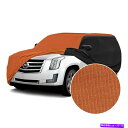 カーカバー ジープチェロキー74-83カーカバーサテンストレッチ屋内インフェルノオレンジカスタムカー For Jeep Cherokee 74-83 Car Cover Satin Stretch Indoor Inferno Orange Custom Car(2)