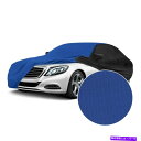 カーカバー オールドモービルスターファイア64-66カーカバーサテンストレッチ屋内グラバーブルーカスタム For Oldsmobile Starfire 64-66 Car Cover Satin Stretch Indoor Grabber Blue Custom