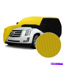 J[Jo[ tH[hGNXv[[00-01Xg[v[tCG[JX^J[Jo[WubNTCh For Ford Explorer 00-01 Stormproof Yellow Custom Car Cover w Black Sides