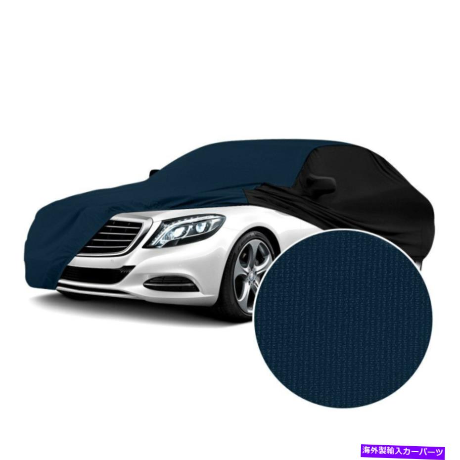 カーカバー シボレーインパラ59-60カーカバーサテンストレッチ屋内ネイビーブルーカスタムカーカバー For Chevy Impala 59-60 Car Cover Satin Stretch Indoor Navy Blue Custom Car Cover
