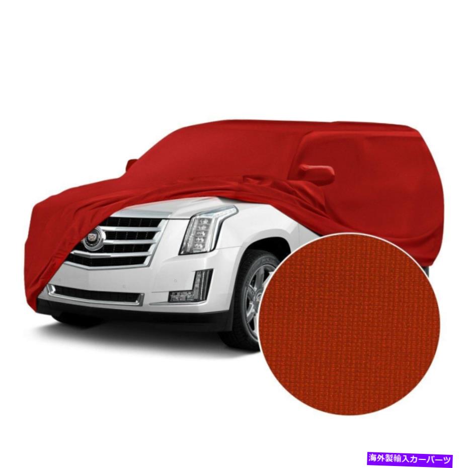 カーカバー ハマー用H2 07-09サテンストレッチ屋内アドレナリン赤いカスタムカーカバー For Hummer H2 07-09 Satin Stretch Indoor Adrenaline Red Custom Car Cover