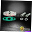 Turbo Charger T3 T4ܥ㡼㡼饤եɥץ졼ȥץCNC -4 -4an w/ gasket T3 T4 TurboCharger Oil Line Feed Plate Adapter CNC -4 -4An w/ Gasket