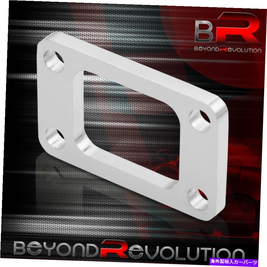 Turbo Charger 3/8 "4ボルトヘッダーターボチャージエキゾーストマニホールドパイプフランジアダプター..