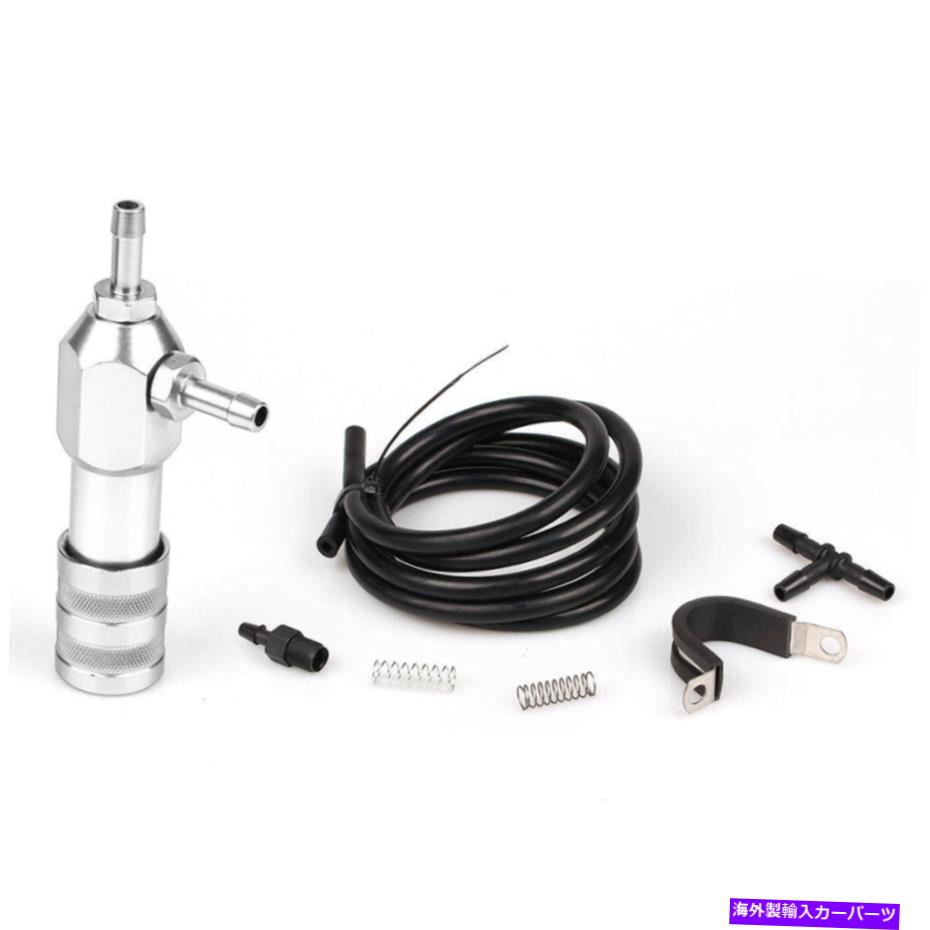 Turbo Charger ターボ充電器バルブマニュアルクローズドループブーストコントローラーキットシルバーロ..