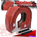 Turbo Charger T3 T25 T28 GT25 GT35ターボの赤い毛布ターボチャージャージャケットヒートシールドカバー Red Blanket Turbocharger Jacket Heat Shield Cover For T3 T25 T28 GT25 GT35 Turbo