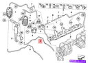 Turbo Charger 本物のBMW E82 E88 E90 E90Nターボチャージャー真空コントロールパイプOEM 1371758227 Genuine BMW E82 E88 E90 E90N Turbocharger Vacuum Control Pipe OEM 13717558227