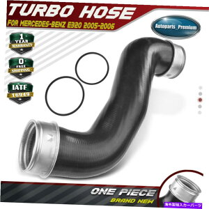 Turbo Charger メルセデスS211 E320 2005-2006のクランプ付き左ターボチャージャーインタークーラーホース Left Turbocharger Intercooler Hose with Clamp for Mercedes S211 E320 2005-2006