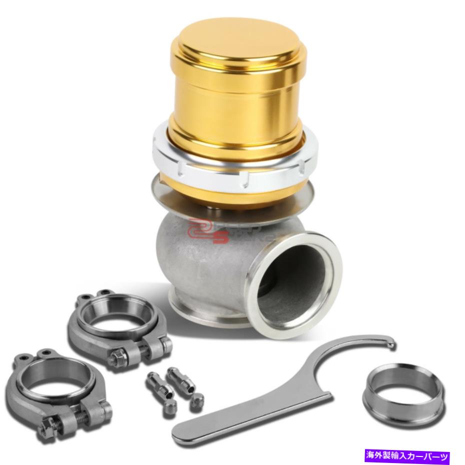 Turbo Charger 40mmターボ充電器マニホールドアルミニウムVバンド5 