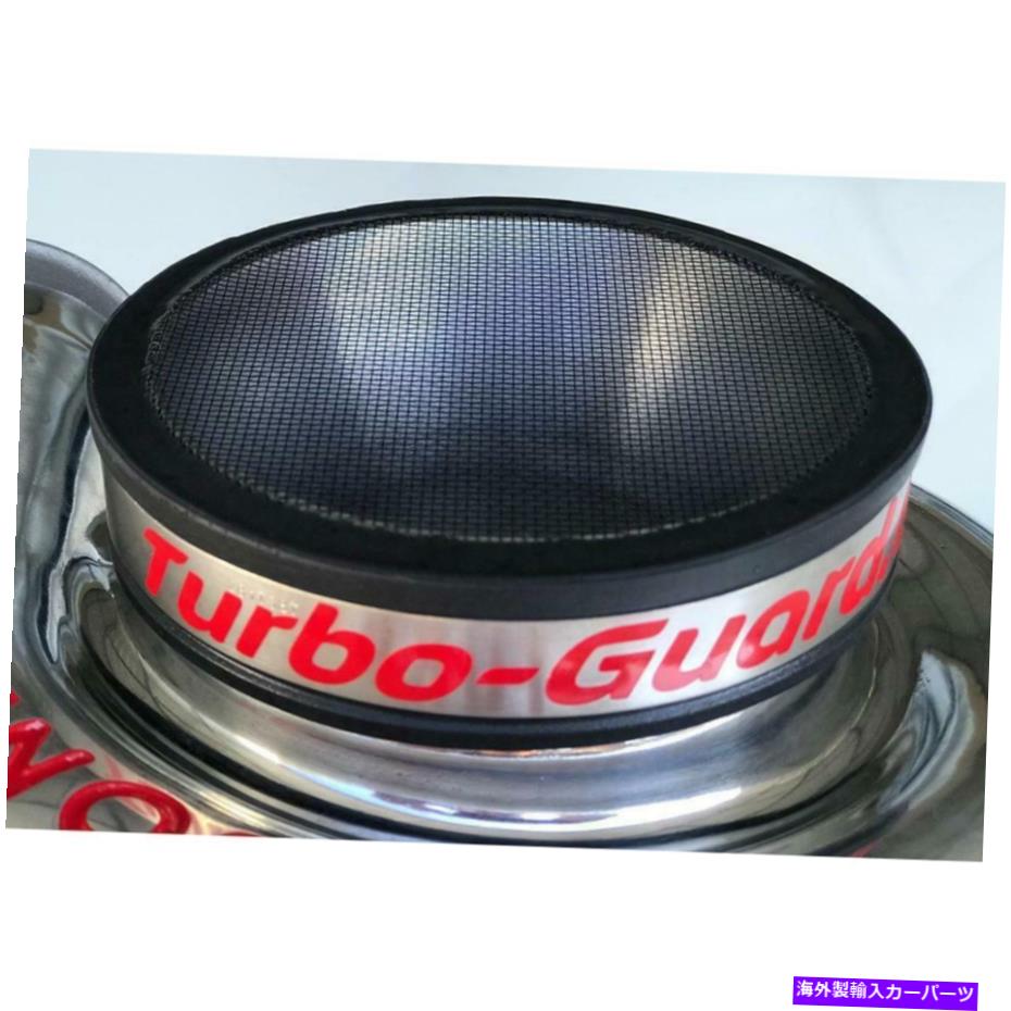Turbo Charger ターボガードSF 4 "インチブラックステンレススチールスクリーンT3 T4ギャレット用エア..