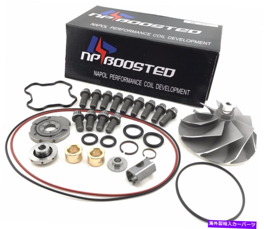 Turbo Charger PowerStroke 7.3Lターボディーゼルコンプレッサーホイールアップグレード再構築TP38 GTP38に適合 FITS Powerstroke 7.3L Turbo Diesel Compressor Wheel Upgrade Rebuild TP38 GTP38(2)