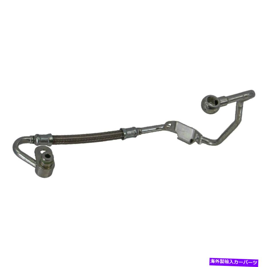 Turbo Charger フォルクスワーゲンジェッタ2008-2013レインラバー＆スチールターボチャージャーオイルフィードパイプ For Volkswagen Jetta 2008-2013 Rein Rubber & Steel Turbocharger Oil Feed Pipe