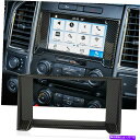 Dashboard Cover カーボンファイバーGPSナビゲーションダッシュボードトリムベゼルカバー17-21フォードF250 F350 Carbon Fiber GPS Navigation Dashboard Trim Bezel Cover For 17-21 Ford F250 F350