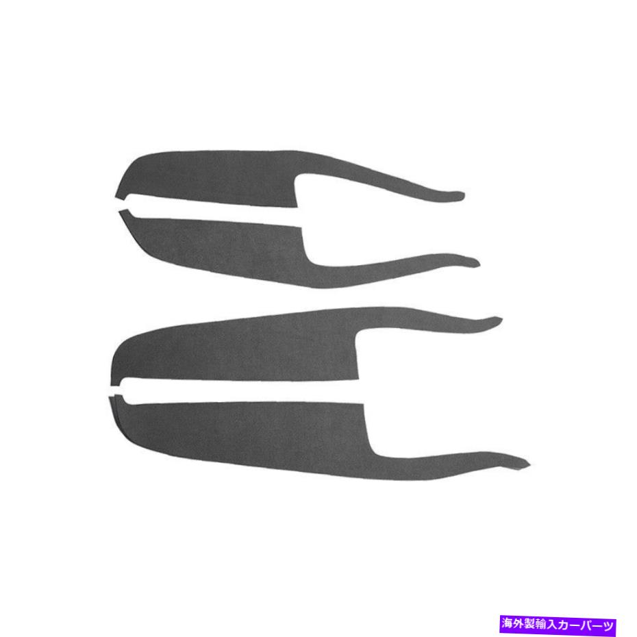 Dashboard Cover テスラモデルY 2020-2021グレースエードウィンドウリフトパネルスイッチカバートリムn Fit For Tesla Model Y 2020-2021 Gray Suede Window Lift Panel Switch Cover Trim N