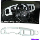 Dashboard Cover zCg8.4 ''CeAZ^[R\[_bV{[hpl_bW[d15-20̃g White 8.4'' Interior Center Console Dashboard Panel Trim for Dodge Charger 15-20