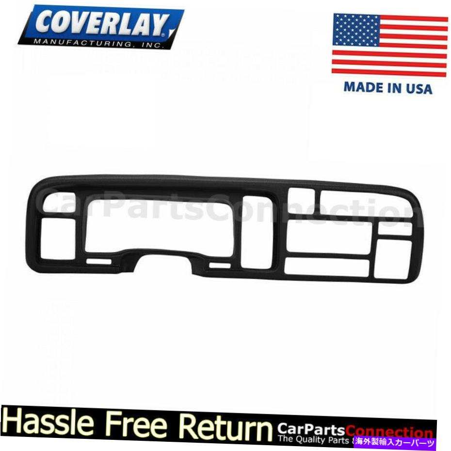 Dashboard Cover カバーレイインストゥルメントクラスターパネルカバーブラック22-947IC-BLKダッジラムピックアップ Coverlay Instrument Cluster Panel Cover Black 22-947IC-BLK For Dodge RAM Pickup