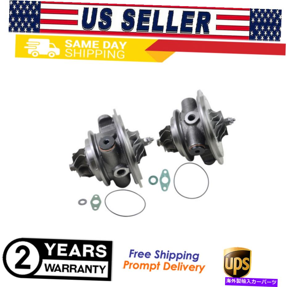 Turbo Charger ターボチャージャーターボCHRA左 +フォードトーラスエクスプローラーリンカーンMKS MKTの右 Turbocharger Turbo CHRA Left + Right for Ford Taurus Explorer Lincoln MKS MKT(2)