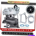 Turbo Charger マツダのターボターボチャージャー2007-2013 6 2006-2007 CX-7 07-10 2.3L K0422-881 Turbo Turbocharger for Mazda 3 2007-2013 6 2006-2007 CX-7 07-10 2.3L K0422-881