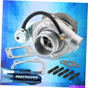 Turbo Charger GT28ウォーターオイル冷却ディスコポテトターボ充電器T25インレットフランジ.60コンプレッサー GT28 Water Oil Cooled Disco Potato Turbo Charger T25 Inlet Flange .60 Compressor(2)