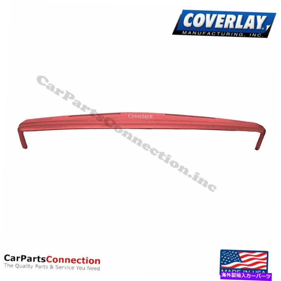 Dashboard Cover CoverLay-カプリス用の18-604-RDの外側スピーカー付き赤いボードカバーカバー Coverlay - Dash Board Cover Red w/Outside Speakers 18-604-RD For Caprice