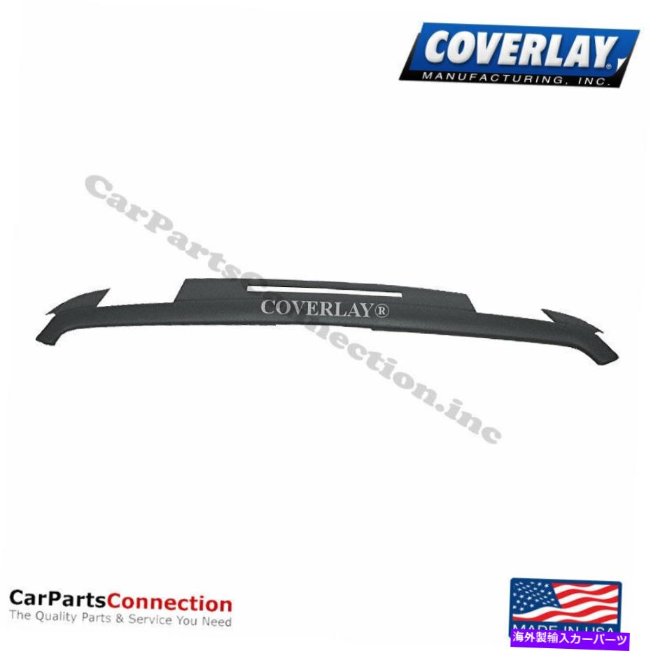 Dashboard Cover カバーレイ - ダッシュボードカバーダークグレー18-664-dgrコルベットフロントアッパー Coverlay - Dash Board Cover Dark Gray 18-664-DGR For Corvette Front Upper