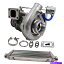 Turbo Charger T04E .63 A/R 44ȥॿܽŴ拾ץå + 27x7x2.5󥿡顼 T04E .63 A/R 44 Trim Turbo Charger Compressor + 27x7x2.5 Intercooler