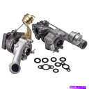 Turbo Charger k04左 +右ターボアウディRS6ベースセダン4.2L 4172cc v8ガスDOHC 2002-2004 K04 Left + Right Turbo for Audi RS6 Base Sedan 4.2L 4172CC V8 GAS DOHC 2002-2004