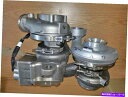 Turbo Charger メルセデスベンツボルグワーナーMBE -900ツインターボ充電器-NEW MERCEDES BENZ BORG WARNER MBE-900 TWIN TURBO CHARGER - NEW(2)