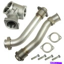 Turbo Charger BDディーゼル1043900ターボチャージャーアッピペスキット BD Diesel 1043900 Turbocharger UpPipes Kit(2)