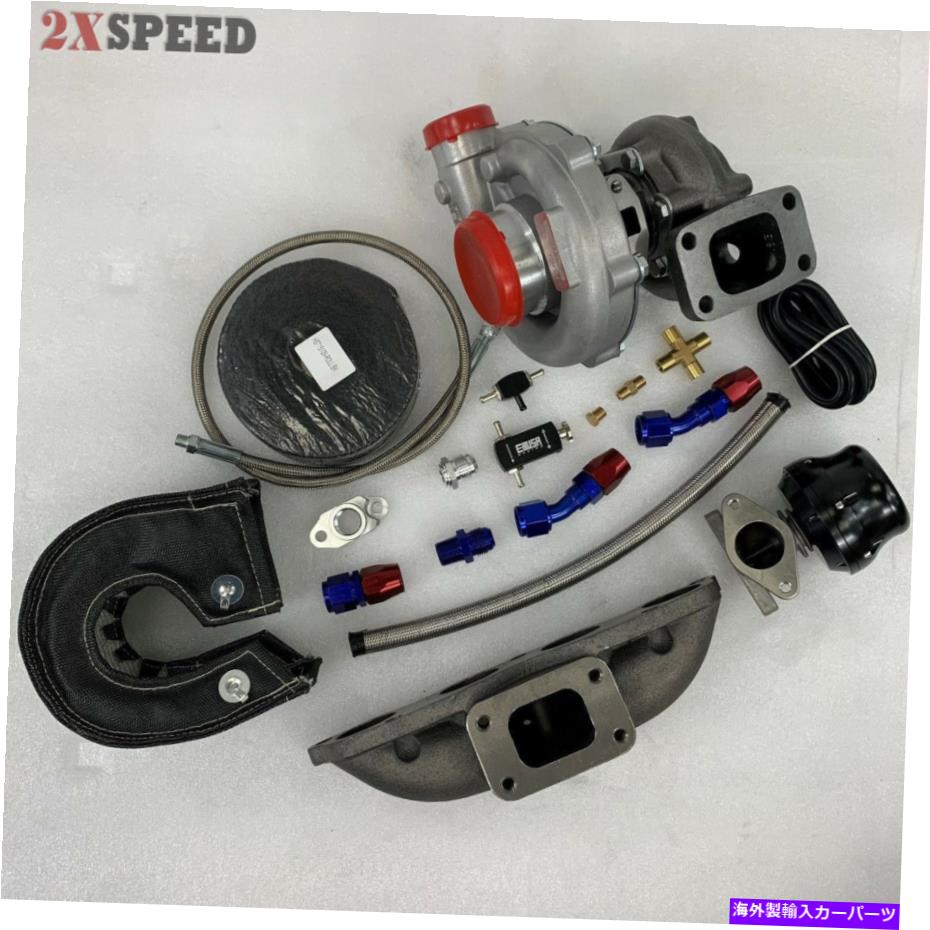 Turbo Charger T3 / T4ターボ +マニホールド +02-05 ACURA RSX K20 DC5 / CIVIC SI K20 EP3のウェイストゲート T3/T4 Turbo +Manifold +Wastegate for 02-05 Acura RSX K20 DC5 / Civic Si K20 EP3