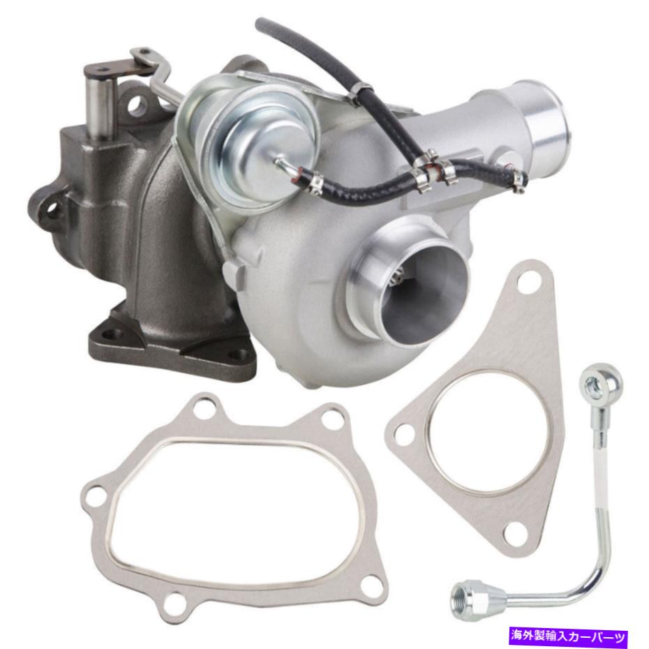 Turbo Charger ターボターボチャージャー付きガスケットとオイルラインスバルインプレッサWRX 04-05キット Turbo Turbocharger w/ Gaskets & Oil Line For Subaru Impreza WRX 04-05 Kit