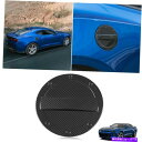 Fuel Gas Tank シボレーカマロ用のエクステリア燃料タンクドアカバーガス蓋キャップ17+カーボンファイバー Exterior Fuel Tank Do...