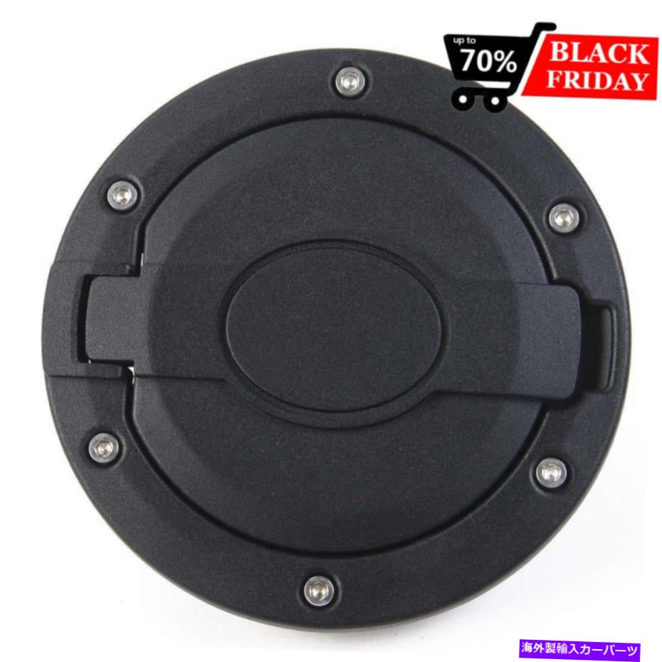 Fuel Gas Tank ジープラングラーのガスキャップカバーアルミニウム燃料フィラードア2007-2018 JK Unlimited Gas Cap Cover Aluminum Fuel Filler Door for Jeep Wrangler 2007-2018 JK Unlimited