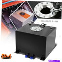 Fuel Gas Tank 8ガロンの軽量アルミニウムブラック燃料電池/ガソリンタンク+レベルセンダー研磨キャップ 8 Gallon Lightweight A...