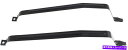 Fuel Gas Tank シボレーシボレーカマロポンティアックファイアバードペア用の2つの燃料タンクストラップガスのセット Set of 2 Fuel Tank Straps Gas for Chevy Chevrolet Camaro Pontiac Firebird Pair(2)