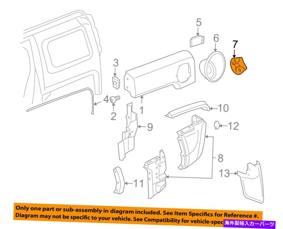 Fuel Gas Tank ハマーGM OEM 07-10 H3 3.7L-L5燃料タンクフィラーガスキャップ25827646 Hummer GM OEM 07-10 H3 3.7L-L5 Fuel Tank Filler-Gas Cap 25827646