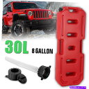 Fuel Gas Tank Jeep SUV 30L 8Gallonの場合バックアップスチールタンク燃料ガスガソリンコンテナUSA For Jeep SUV 30L 8Gallon Can Backup Steel Tank Fuel Gas Gasoline Container USA