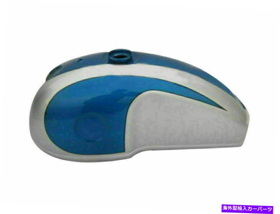 Fuel Gas Tank ベネリ・モハーブ青と白の塗装ガス燃料ガソリンタンク Benelli Mojave Blue And White P..