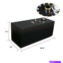 Fuel Gas Tank 72L 19ガロンアルミニウムレーシング燃料電池ガソリンタンクトップフィードキャップレベルセンダーブラック 72L 19 Gallo...