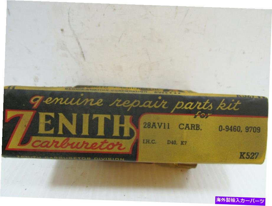 Carburetor Nos Zenith Carburetor Kit 527 28av11 9460 1940-1946 International Harvester NOS Zenith Carburetor Kit 527 28AV11 9460 1940-1946 International Harvester