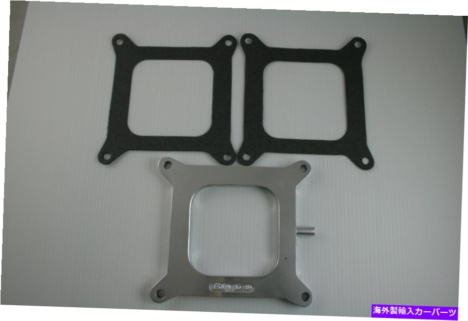 Carburetor 1/2 "（12mm）厚さのホリー4BBLスクエアボアスペーサー-10-514（スパウトドリル） 1/2" (12..