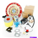 Carburetor 11/13hpのホンダGX340 GX390キャブレターイグニッションコイルスパークプラグエアフィルターキット For 11/13HP Honda GX340 GX390 Carburetor Ignition Coil Spark Plug Air Filter Kit