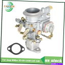 Carburetor Jeep Willys CJ3B、M38A1、CJ5、F134炭水化物に適合します。 L4 F-Headキャブレター17701.02 Fi...