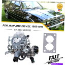 Carburetor 2バレルC2BBDキャブレターエンジンw/ジープAMC 258 4.2L 82-91の電気フィードバック 2 BARREL C2BBD C...